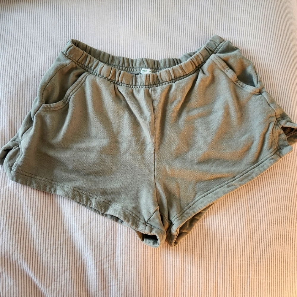 Aerie Olive Green Sweatshorts